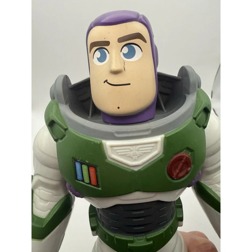 Disney Pixar Buzz Lightyear Figure Lot Toy Story Poseable 10” 7”